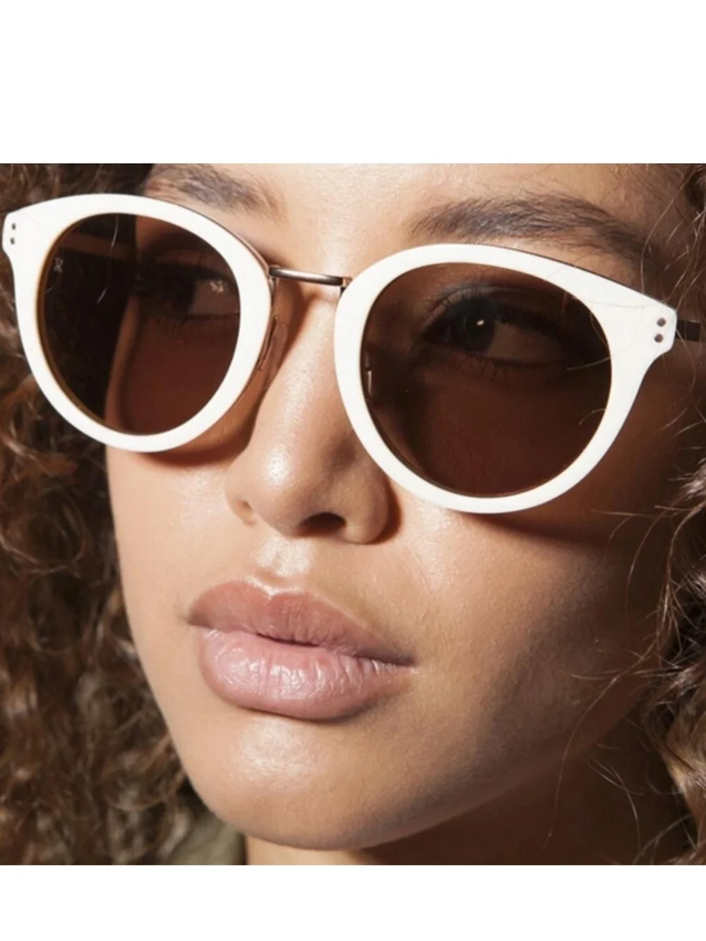 RAEN Potrero Sunglasses Bone Zeiss Brown Lenses Women
